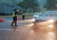 重庆大雨影响路段，注意安全驾驶！